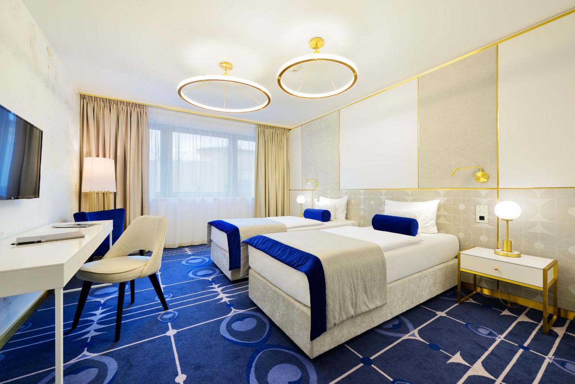 Hotel Ferreus Modern Art Deco Cracovia Exterior foto A room at the hotel